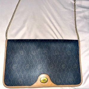 Christian Dior Vintage Honeycomb Shoulder Bag